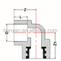 GB DIN STANDARD COPPER THREAD PPR NAMES PIPE AND FITTINGS FEMALE ELBOW